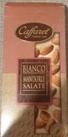 Mängden socker i Caffarel bianco mandorle salate