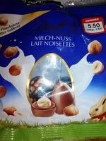 Mängden socker i Lait noisettes