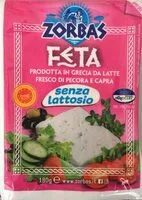 Mängden socker i Feta senza lattosio