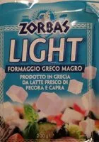 Mängden socker i Formaggio greco magro light