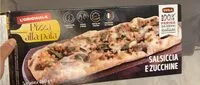 Mängden socker i Pizza salsiccia e zucchine