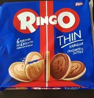 Mängden socker i Pavesi thin vaniglia