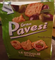 Mängden socker i Gran Pavesi I cracker olive
