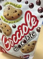 Mängden socker i Gocciole chocolate