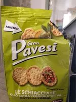 Mängden socker i Gran pavesi le schiacciate