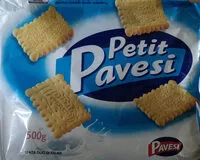 Mängden socker i Petit Pavesi
