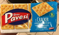 Mängden socker i Pavesi Crackers 30% Less Unsalted
