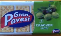 Mängden socker i Gran Pavesi Cracker Olive