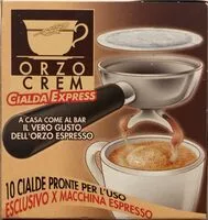 Mängden socker i Orzo tostato e macinato in cialde espresso