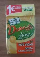 Mängden socker i Dietorelle morbide limone