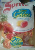 Mängden socker i Pâtes de fruits