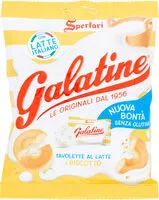 Mängden socker i Tavolette al latte e biscotto