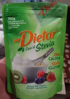 Mängden socker i cuor di stevia