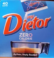Mängden socker i My Dietor 40 bustine