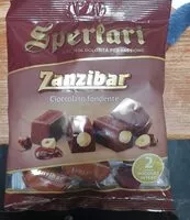 Mängden socker i Sperlari Zanzibar Fondente Con Nocciole