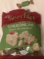 Mängden socker i Torroncini