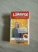 Mängden socker i Läkerol Lemon Tea