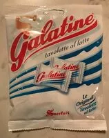 Mängden socker i Galatine tavolette al latte