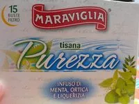 Mängden socker i Tisana Purezza