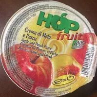 Mängden socker i Crema di mela e pesca