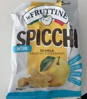 Mängden socker i Spicchi di mela sbucciati e disidratati