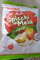 Mängden socker i Spicchi di mela essicati