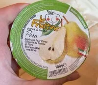 Mängden socker i purea di mela e pera