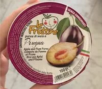 Mängden socker i Purea di mela e prugna