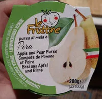 Mängden socker i Purea di Mela e Pera