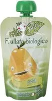 Mängden socker i Le fruttine frullato dIGPera biologico