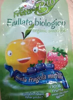 Mängden socker i Frullato biologico mela fragola e mirtilli