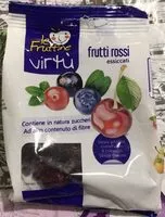 Mängden socker i Frutti rossi essiccati