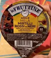 Mängden socker i delizia di mela mirtilli rossi e neri
