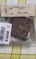 Mängden socker i Brownie al cioccolato fondente