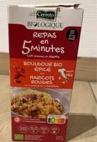 Mängden socker i Boulgour bio épicé aux haricots rouges