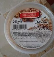 Mängden socker i Salsa di noci