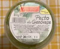Mängden socker i Pesto alla genovese