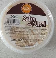 Mängden socker i Salsa di noci