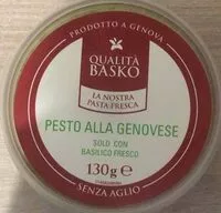 Mängden socker i Pesto alla genovese