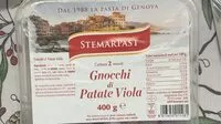 Mängden socker i Gnocchi di patate viola