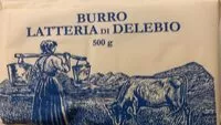 Mängden socker i Burro Latteria di Delebbio