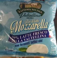 Mängden socker i Mozzarella fresca