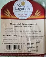 Mängden socker i Gnocchi di patate freschi