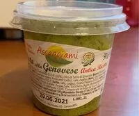 Mängden socker i Pesto alla genovese antica ricetta