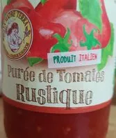 Mängden socker i Purée de tomate rustique