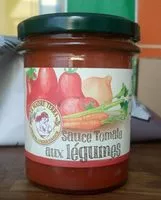 Mängden socker i Sauce tomate aux légumes