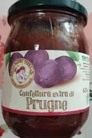 Mängden socker i Confettura extra di prugne
