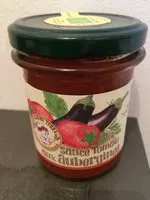 Mängden socker i Sauce tomate aux aubergines