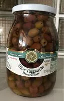 Mängden socker i Olive taggiasche denocciolate