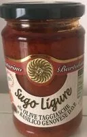Mängden socker i Sugo ligure alle olive taggiasche e basilico genovese d.o.p.